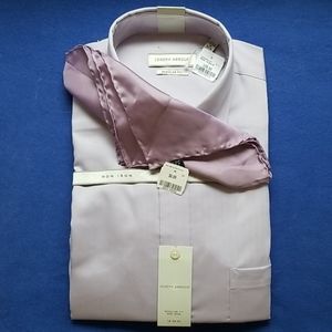 Shirt w/ coordinating handkerchief